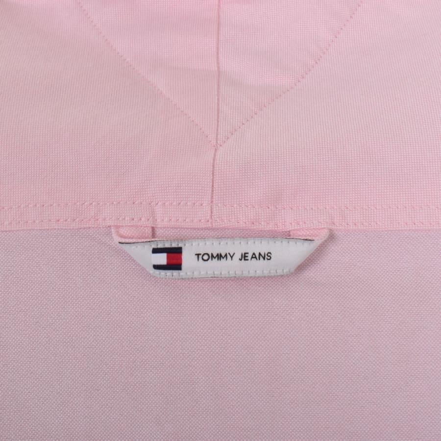 Tommy jeans pink shirt store